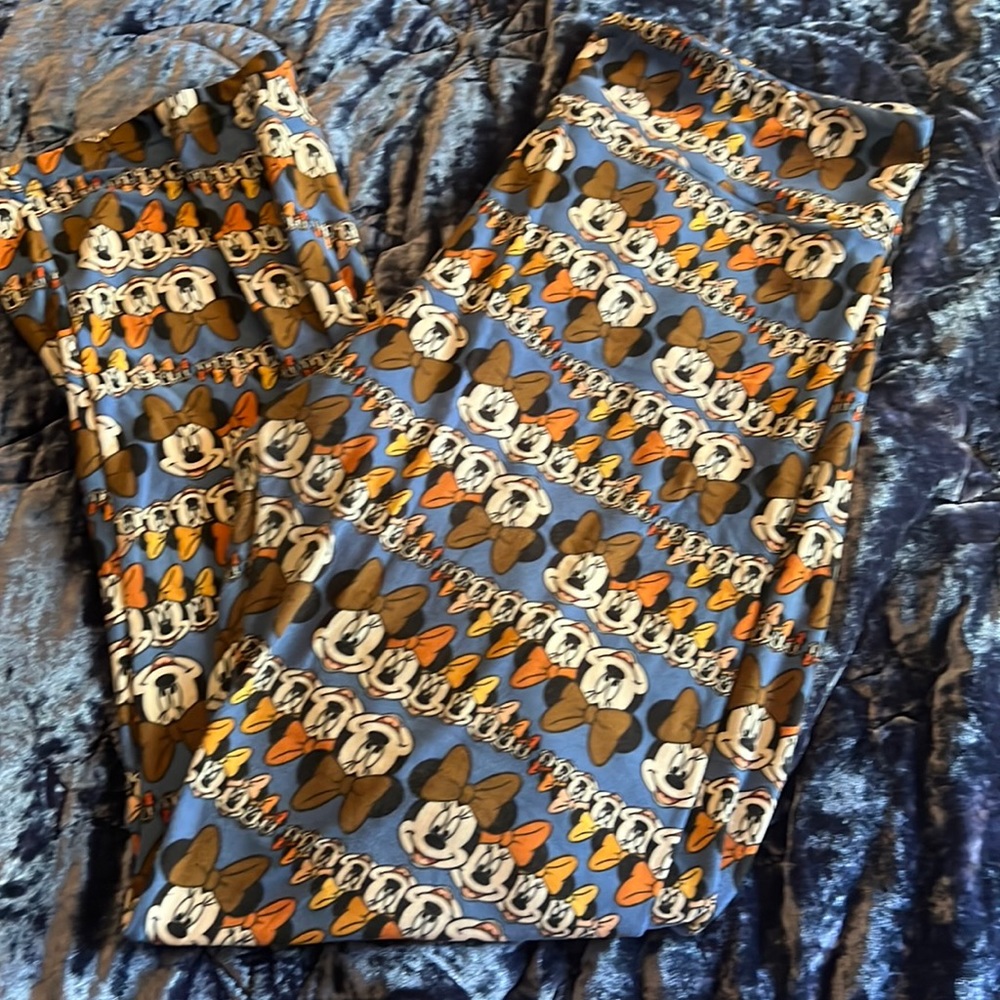 Disney Lularoe Tall and Curvy Leggings Used